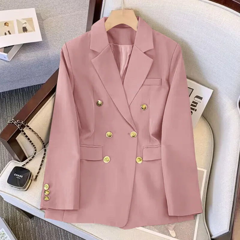 Conjunto Blazer Elegante Causal: La Chaqueta Perfecta para Tu Look Office Lady" ✨